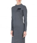 Rochie eleganta din jerse elastic gros