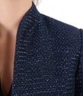 Sacou elegant din bucle cu fir de efect