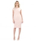 Rochie midi din jerse elastic cu viscoza