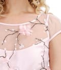 Rochie de seara cu dantela cu motive florale