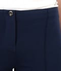 Pantaloni office din jerse elastic gros