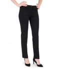 Pantaloni office din jerse elastic gros