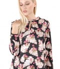 Bluza eleganta imprimata cu motive florale