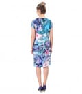Rochie lejera imprimata cu motive florale