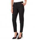 Pantaloni office din bumbac gros brocat