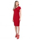 Rochie eleganta din jerse elastic