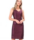 Rochie din tafta de matase cu decolteu in V