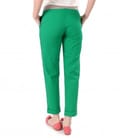 Pantaloni din bumbac elastic subtire cu buzunare pe fata