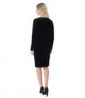 Rochie eleganta din catifea elastica