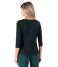 Bluza eleganta din jerse elastic cu maneci 3/4