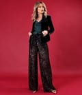 Pantaloni de seara din paiete