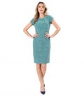 Rochie eleganta din bucle de bumbac