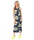 Rochie midi din jerse elastic gros