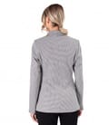 Sacou office din stofa elastic cu viscoza