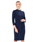 Rochie office din jerse elastic gros