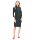 Rochie office din jerse elastic gros