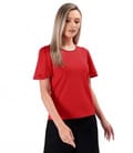 Bluza eleganta din jerse elastic uni cu maneci ample