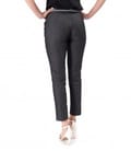 Pantaloni pana din denim cu cusatura decorativa
