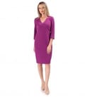 Rochie office din stofa elastica cu viscoza