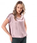 Bluza eleganta lejera din viscoza satinata