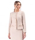 Sacou elegant din bucle cu bumbac