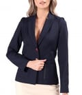 Sacou office din bumbac elastic