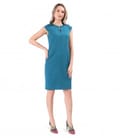 Rochie office din stofa elastica cu viscoza
