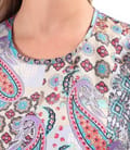 Rochie lejera imprimata cu motive paisley