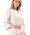Sacou elegant cu nasturi decorativi