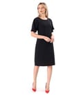 Rochie eleganta din stofa elastica cu viscoza