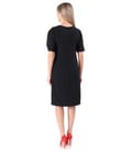 Rochie eleganta din stofa elastica cu viscoza