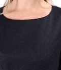 Rochie office din stofa cu picouri