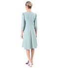 Rochie office clos din stofa elastica cu viscoza