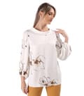 Bluza eleganta cu decolteu adanc la spate