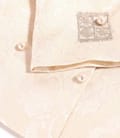 Sacou de ocazie din brocart floral cu perle decorative