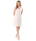 Rochie tricotata cu viscoza fara maneci