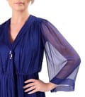 Rochie de seara din voal de matase naturala