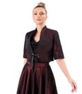 Bolero elegant din tafta