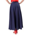 Fusta lunga din viscoza usor creponata