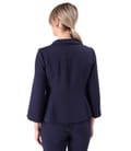 Sacou elegant cu perle decorative pe maneca dreapta