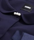 Sacou elegant cu perle decorative pe maneca dreapta