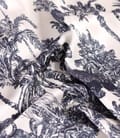 Pantaloni lejeri din satin de viscoza imprimata