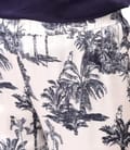 Pantaloni lejeri din satin de viscoza imprimata
