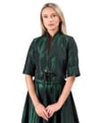 Bolero elegant din tafta cu efect changeante