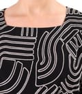 Rochie eleganta din viscoza brodata summer zen garden