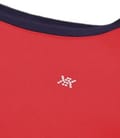Bluza din jerse elastic cu garnituri in contrast