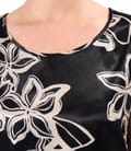 Bluza lejera din satin de viscoza imprimata cu motive florale