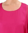 Rochie fluture din voal de matase naturala