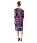 Rochie lejera din matase naturala imprimata cu motive paisley