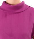 Bluza din tencel cu nasturi la spate